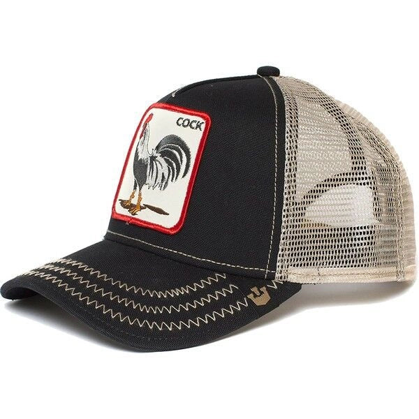 Cappellino da baseball COCK nero