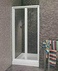 Box doccia euro10 ed 4s porta so ff. anod. luc. + vetro trasp. mm