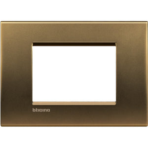 Living Light - Placca 3P Bronzo - LNA4803BZ