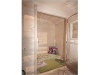 Torretta Joy per bambini con casetta scivolo e scala inclusi 178x80cm Losa