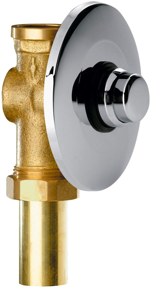 Flussometro temporizzato a incasso a pulsante per wc - serie tempor