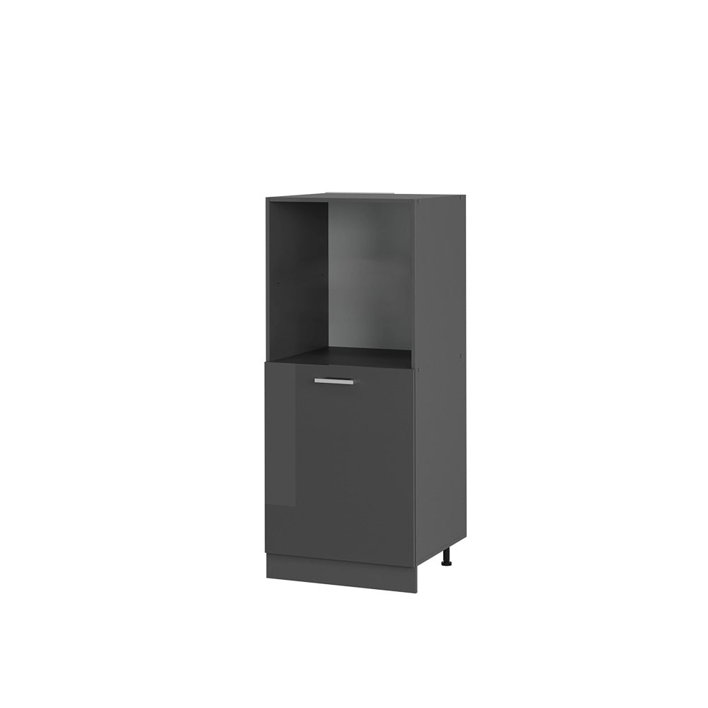 Vicco Mobile per forno da incasso Antracite lucido 60 cm