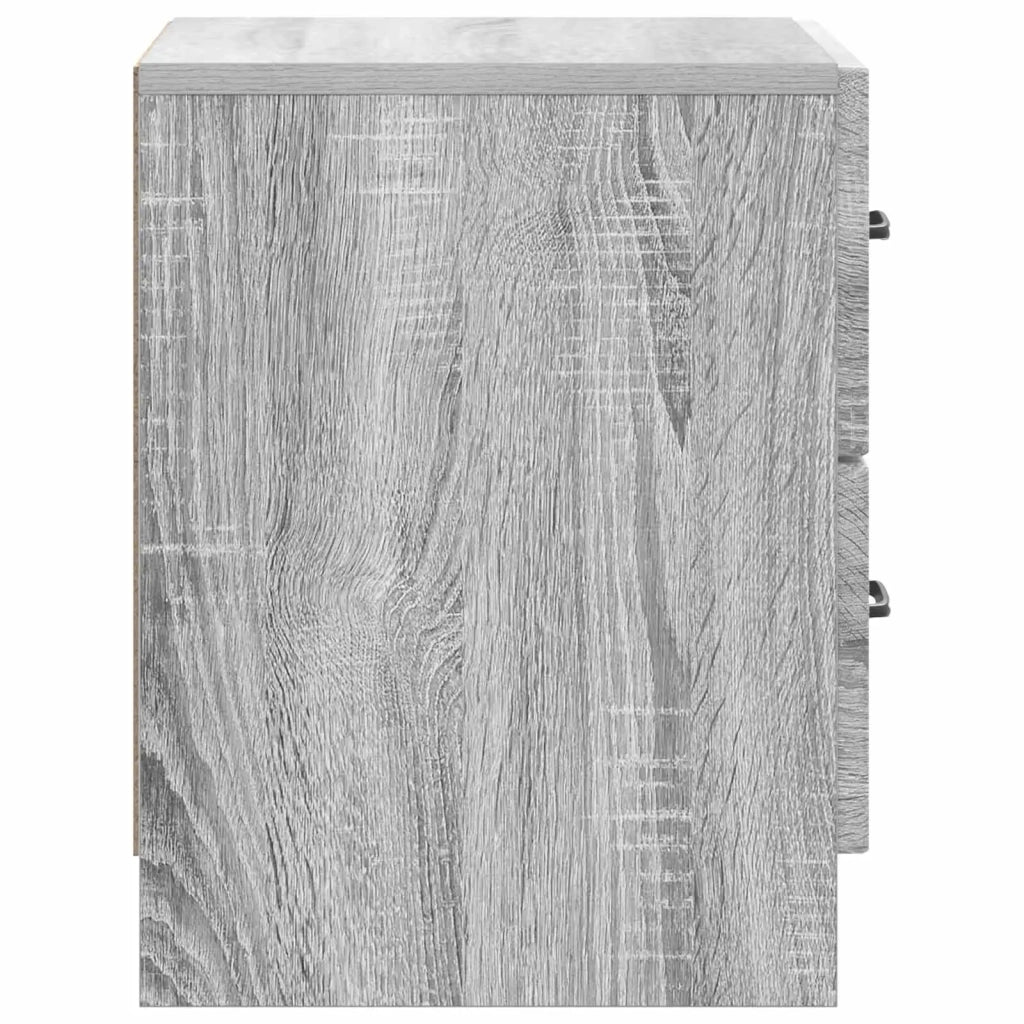Armadio da Notte Grigio Sonoma 43 x 34,5 x 44,5 cm 895687
