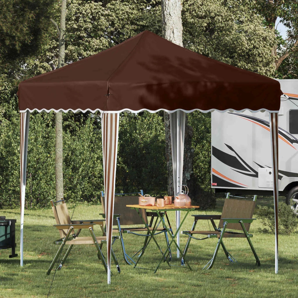 Tenda per feste a pop-up Marrone 195 x 195 x 245 cm 42019720