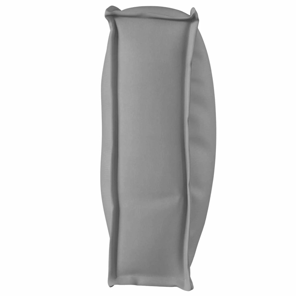 Cuscino Grigio 120 x 40 x 12 cm Tessuto Oxford 42001539