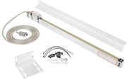 Scala lineare di precisione digitale - scala lineare digitale - JCS900-2AE / JCS900-3AE - lunghezza di calibrazione 400 mm - 2 assi/3 assi DRO - frese a controllo numerico.