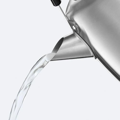 Russell Hobbs Stylevia bollitore elettrico 1,5 L 2200 W Nero, Acciaio inossidabile