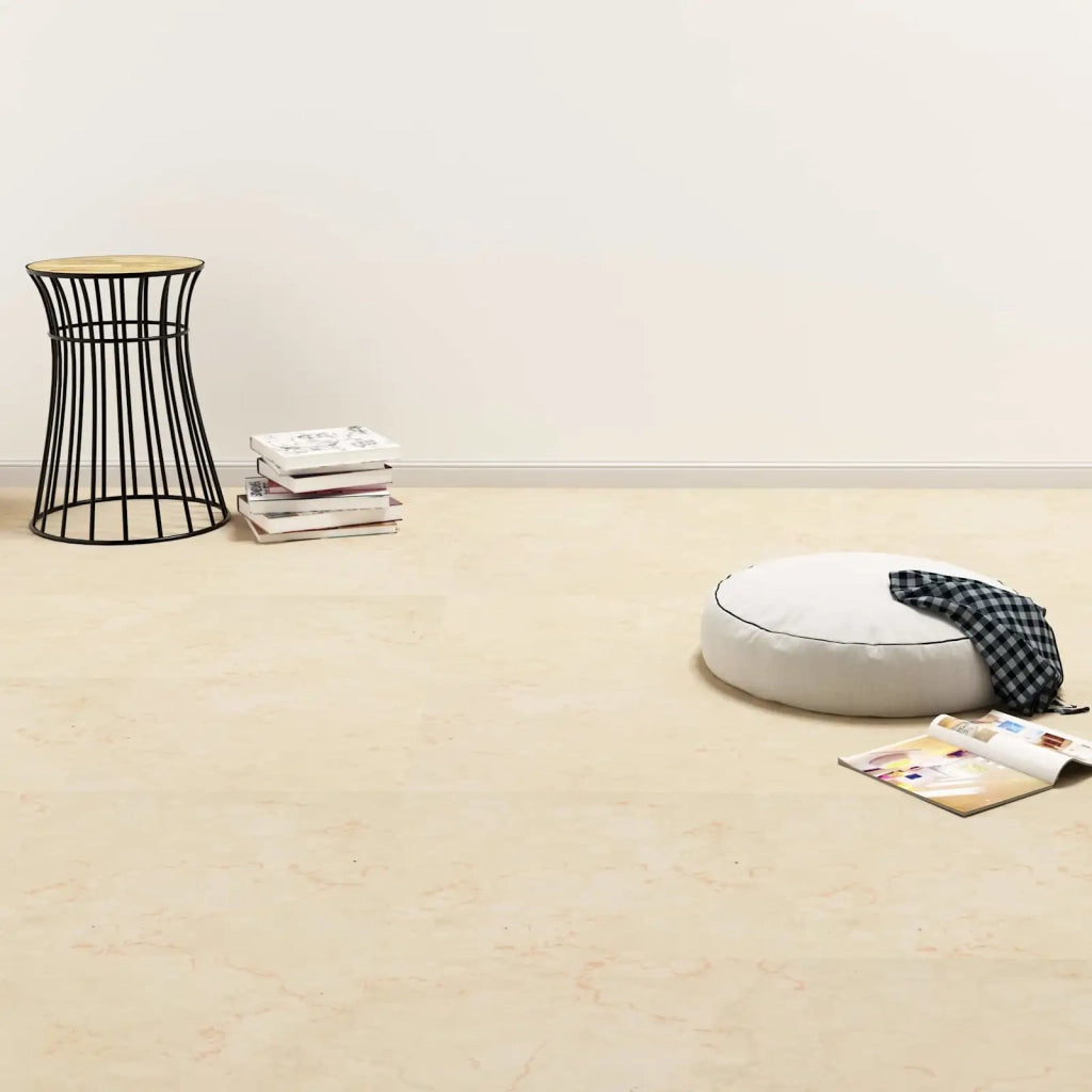 Tavole per Pavimenti 5,11 m² 55 pcs PVC Beige Scuro