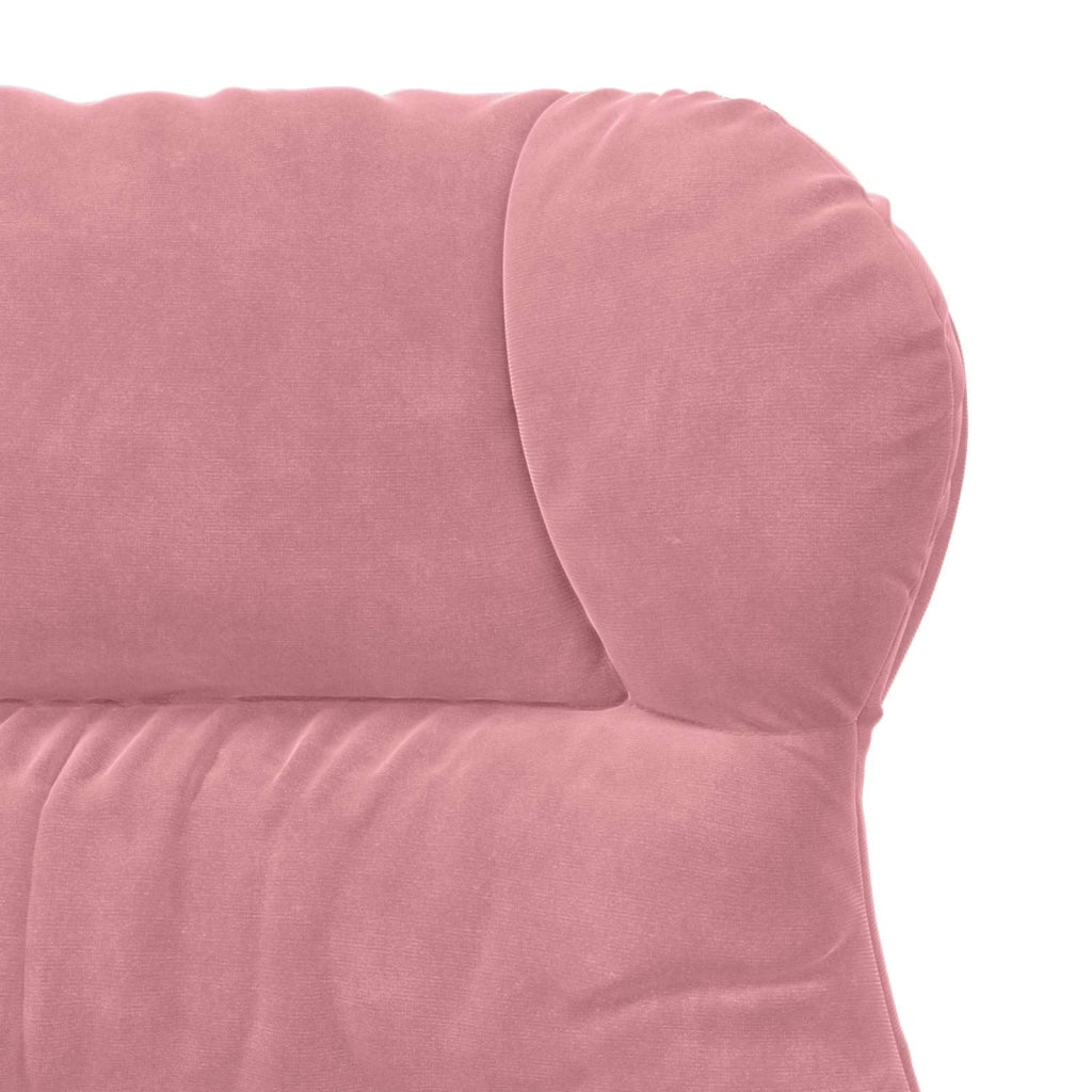 poltrona Rosa 69 x 74 x 93 cm Velluto 42001891
