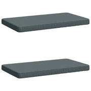 Cuscini per Panchina a 2 Pezzi VUGHT 2 pz 100% Poliestere Blu 951643