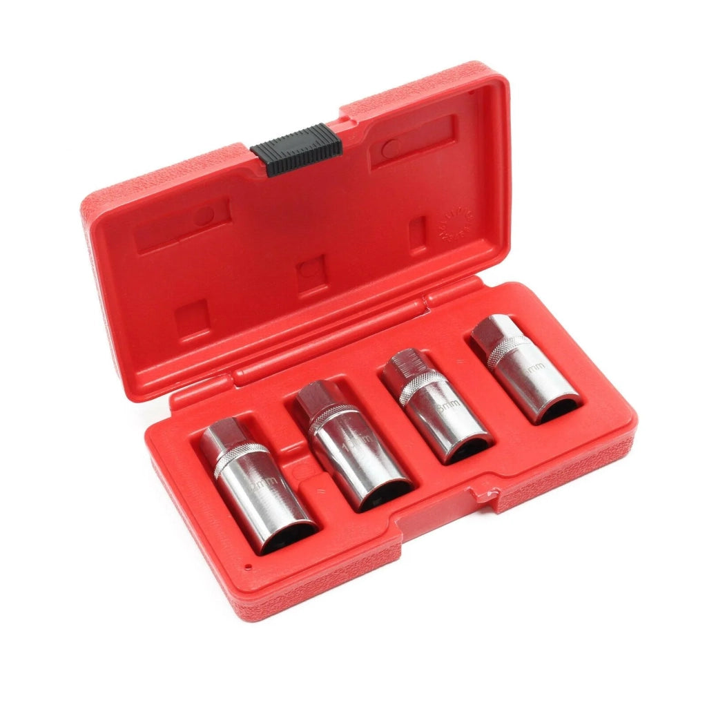 Set di estrattori per perni a rulli da 4 pezzi attacco da 6/8/10/12 mm attacco da 1/2" 16_0002757