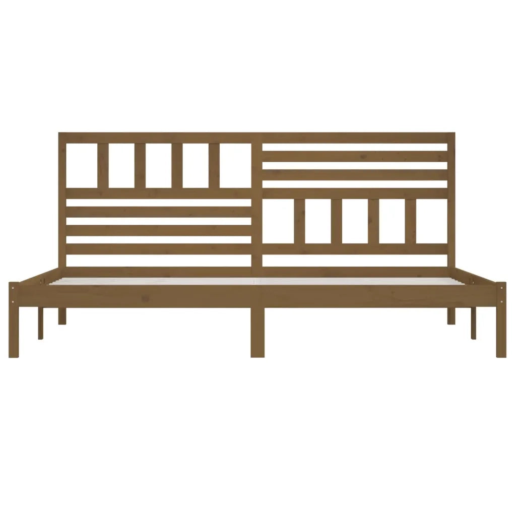Giroletto senza Materasso Ambra in Legno di Pino 200x200 cm 3101046