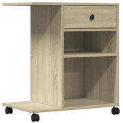 Supporto per Stampante con Ruote Rovere Sonoma 60x40x68,5 cm CFW9476288