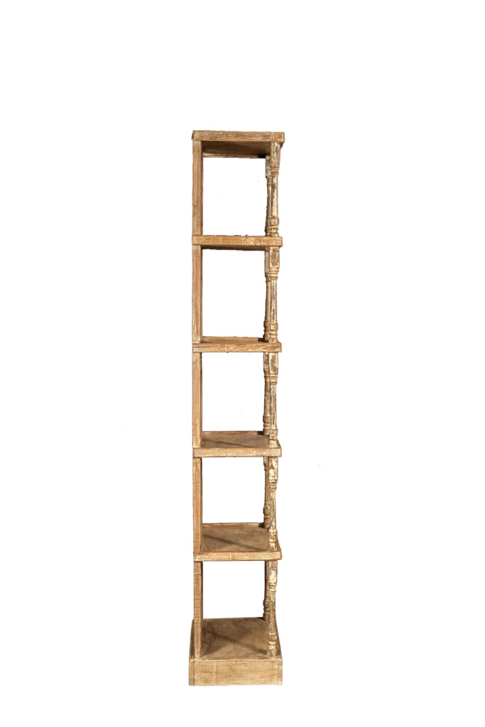 Biscottini Etagere Shabby in legno massello finitura naturale anticata realizzato Offerta