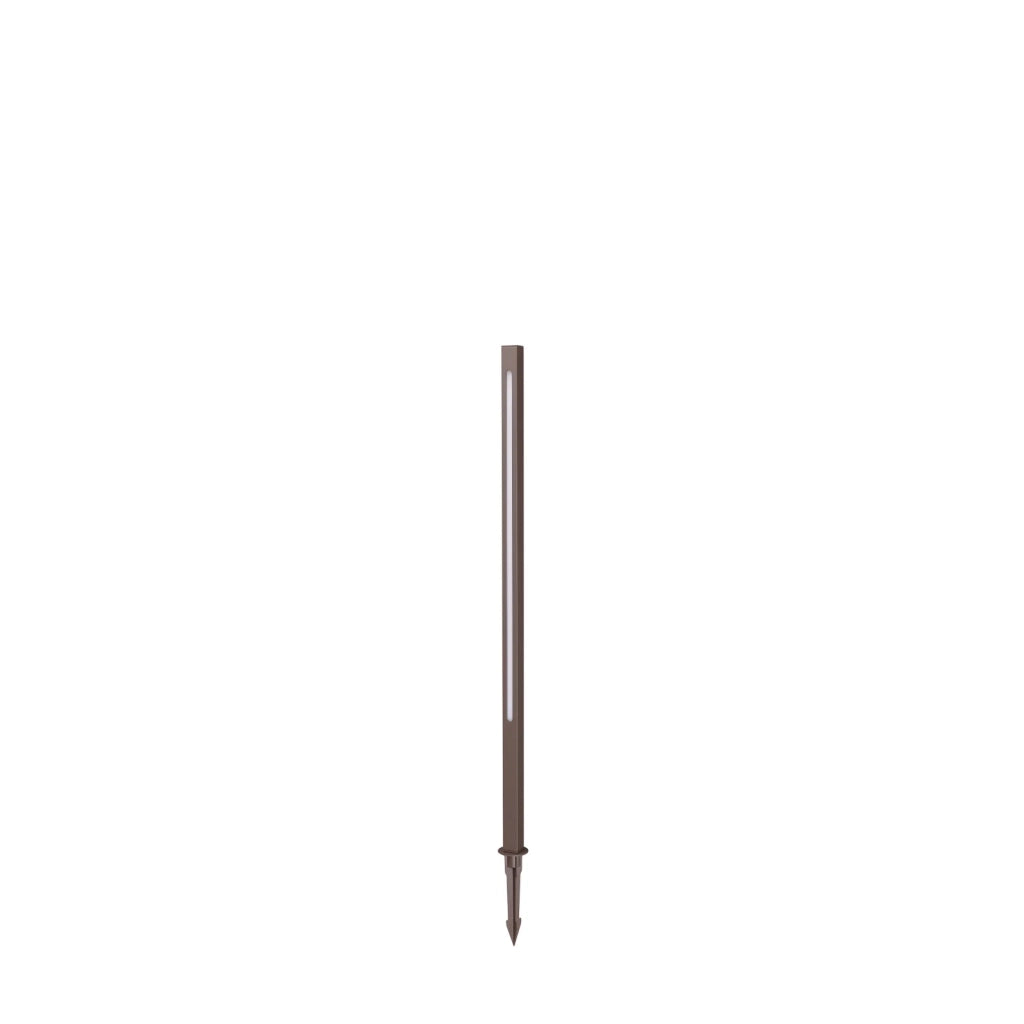 Lampada Da Terra Jedi Led 12W Luce Naturale Coffee IP65 Ideal Lux
