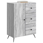 Credenza | Madia | Buffet da pranzo | Armadio da pranzo Grigio Sonoma 66 x 34,5 x 90 cm Legno ingegnerizzato