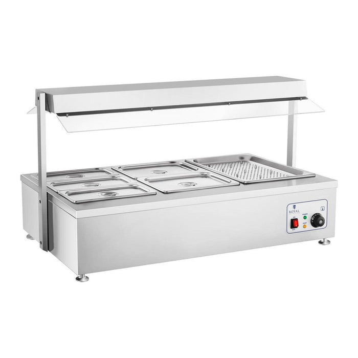 Bagnomaria 1700 watt - 6 bacinelle GN - con vano carne 14_0000561