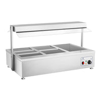 Bagnomaria 1700 watt - 6 bacinelle GN - con vano carne 14_0000561
