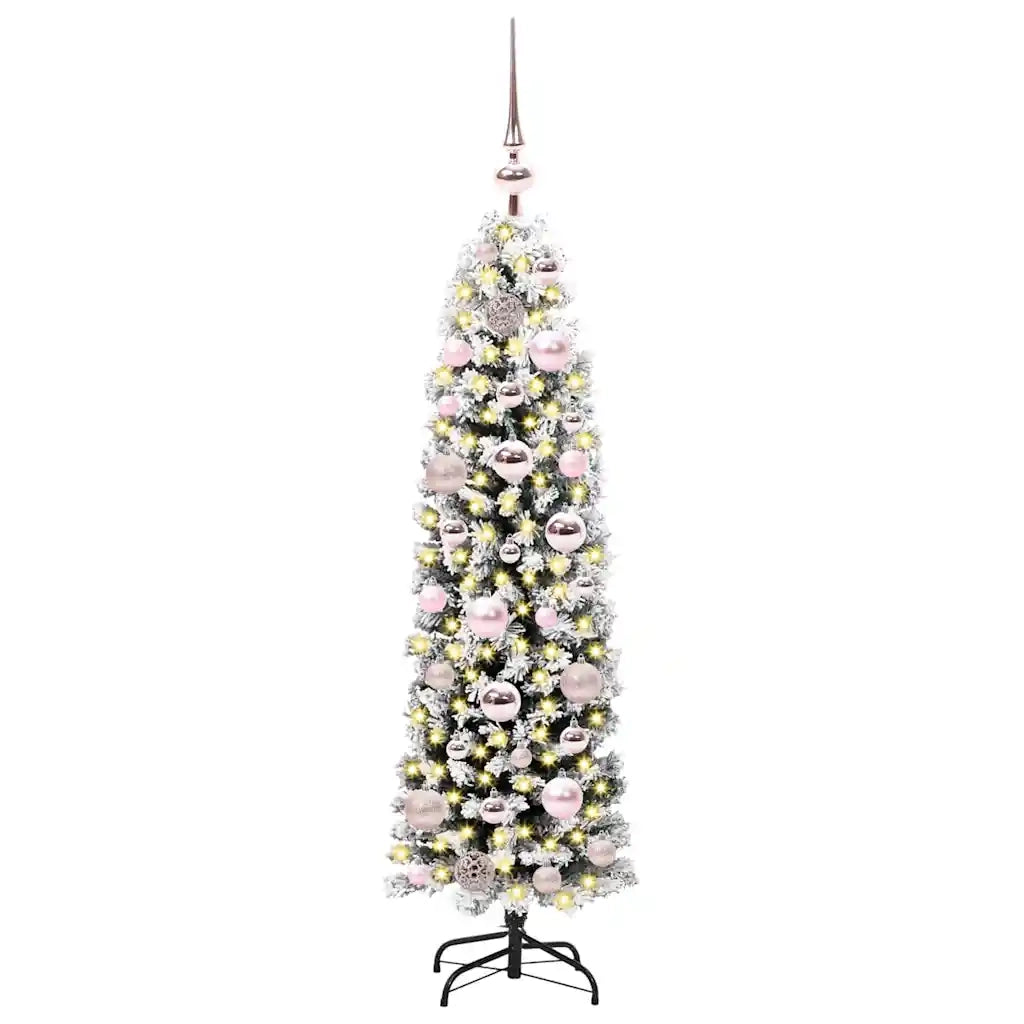 Albero di Natale artificiale con 150 LED Verde 120 cm 3394998