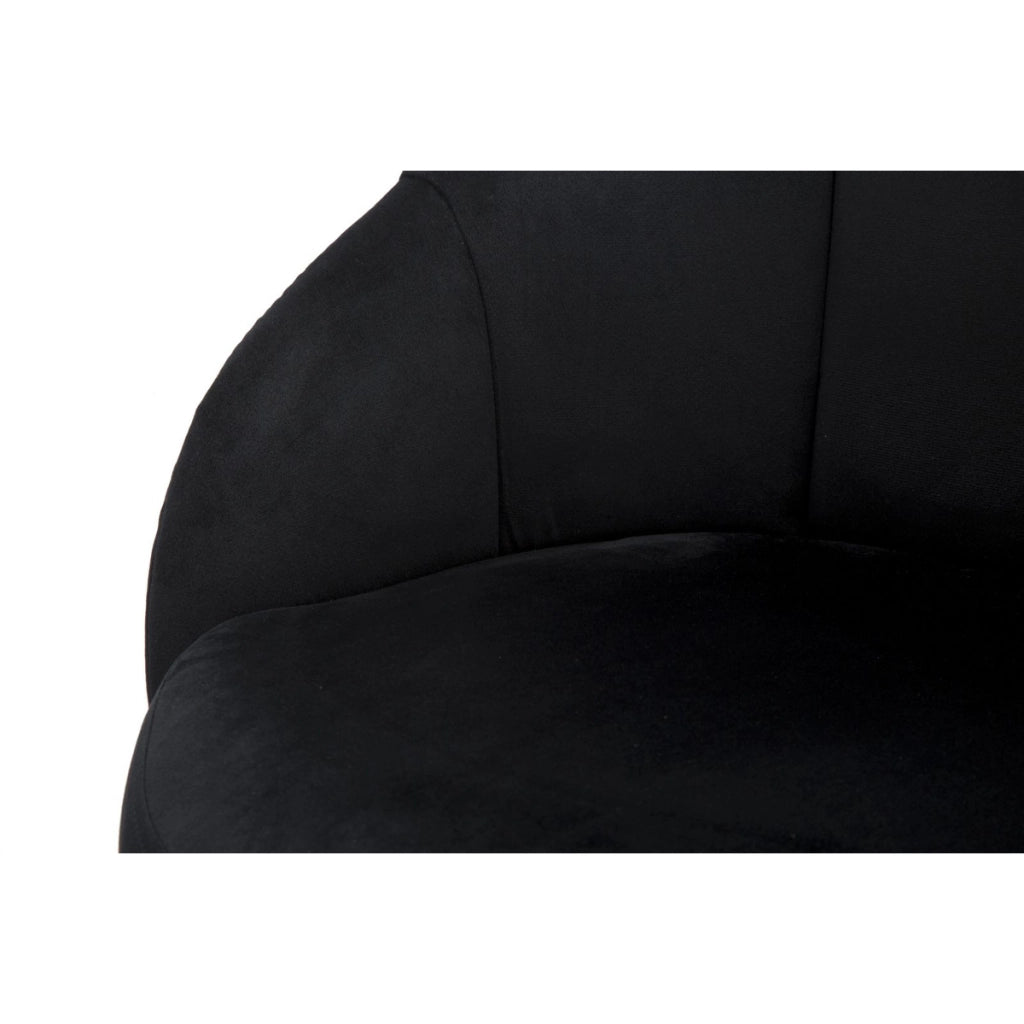 Sgabello Alto VKH430, Nero, Metallo, 55x56x104 cm