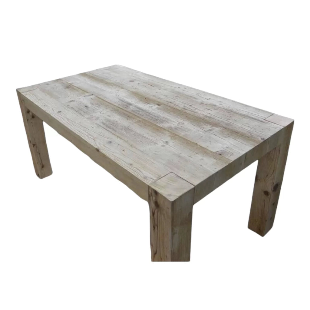 Tavolo rettangolare allungabile legno invecchiato 140x90 (786) - Mobili 2G