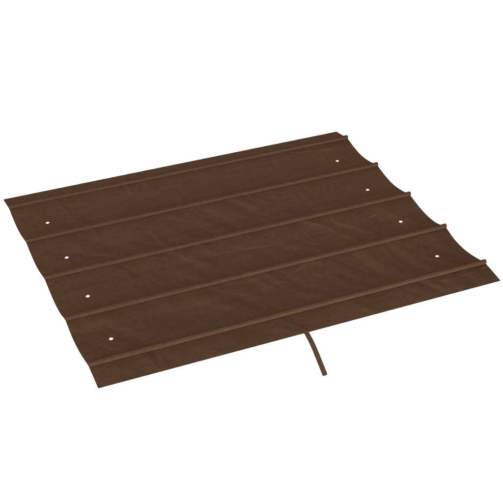 Telo Pergola per Esterni ¨C Zephmum ¨C Poliestere Bianco Caff¨¨ 286x245 cm