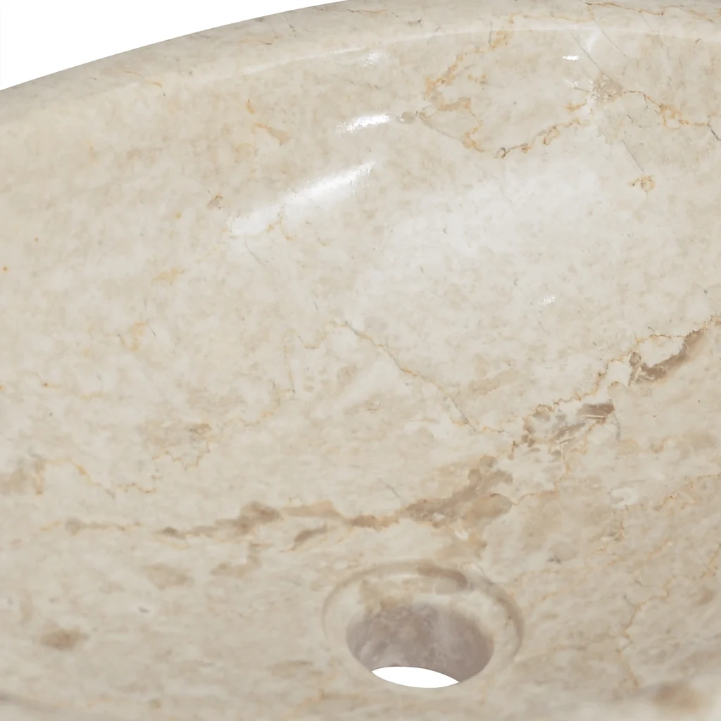 Lavandino Crema 53x40x15 cm in Marmo 149171
