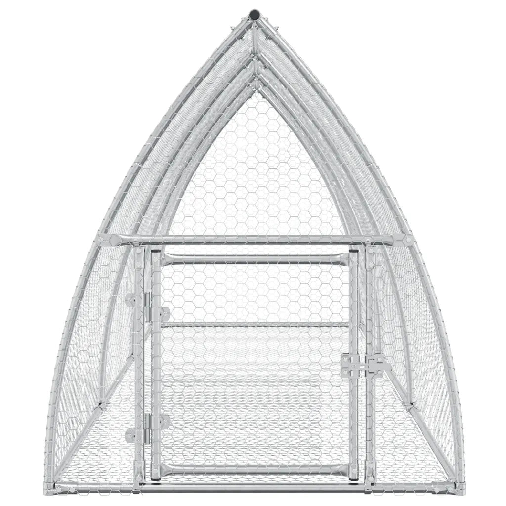 Conigliera Argento 105x300x120 cm in Acciaio Zincato 3281528