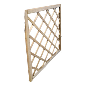 GRIGLIATO LEGNO PESANTE 90X90