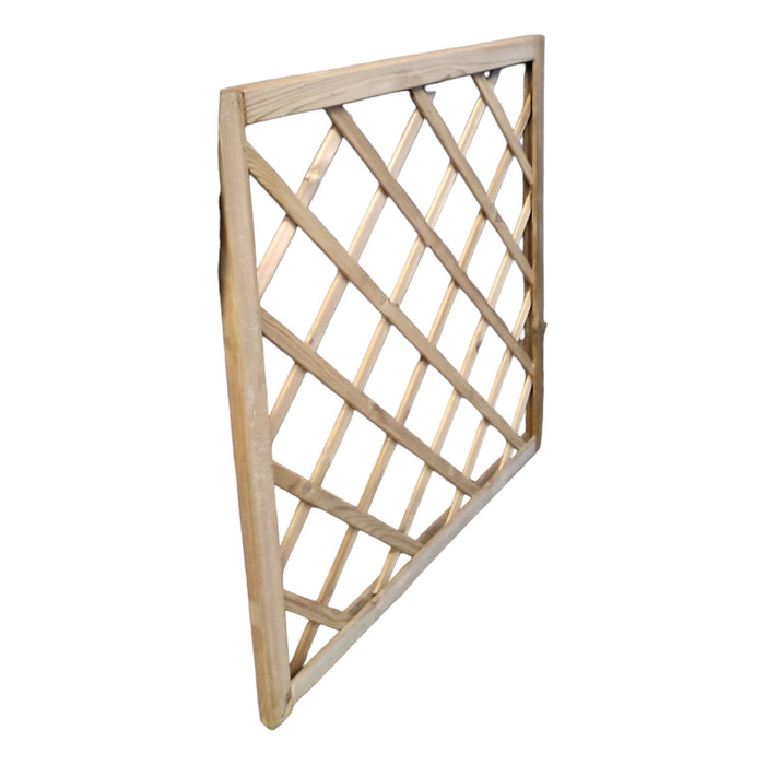 GRIGLIATO LEGNO PESANTE 90X90