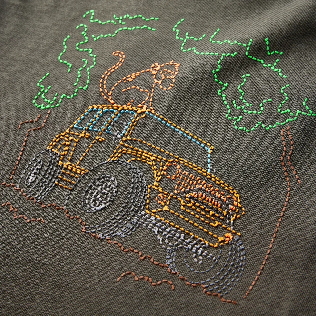 Maglietta per Bambini a Maniche Lunghe Cachi 128 13027