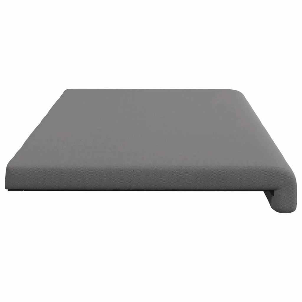 Cuscino per panchina Velvet testurizzato Grigio Scuro 42043391