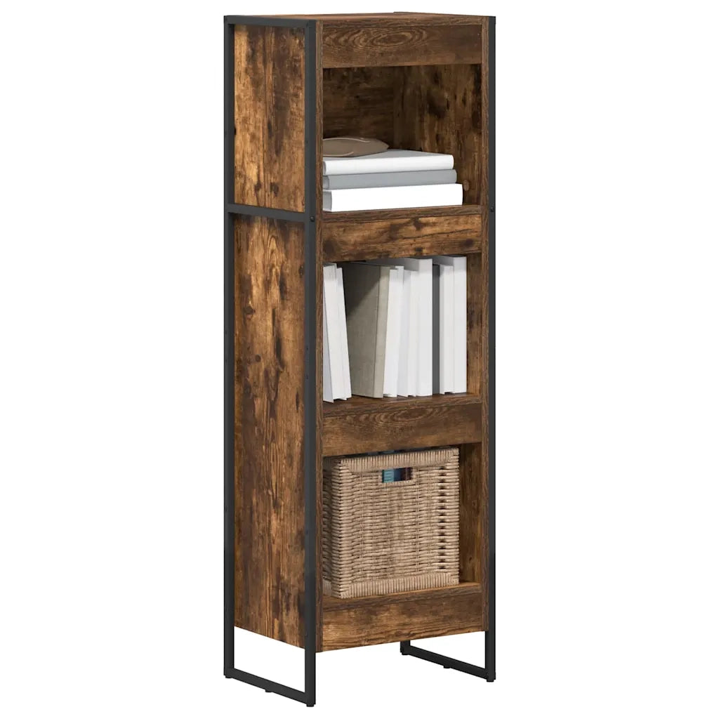 Armadio per Libri Quercia Fumosa 40 x 30 x 121 cm
