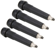 Trekkingstok con punta intercambiabile - Stöchi con punta intercambiabile - Stöchi telescopici - Stöchi da trekking con alta resistenza - Materiale in carbonio - Resistente all'ossidazione e duraturo