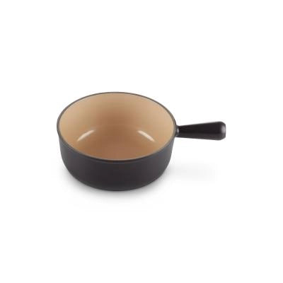 Le creuset casserole pan cast iron 22cm black schwarz (20007220002460) - 154859