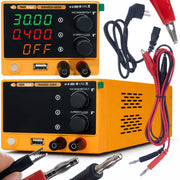 Zasilatore da Laboratorio RAVED-3205 – 0-32V 0-5A | USB QC 18W | Display Digitale | Protezione ROSFIX