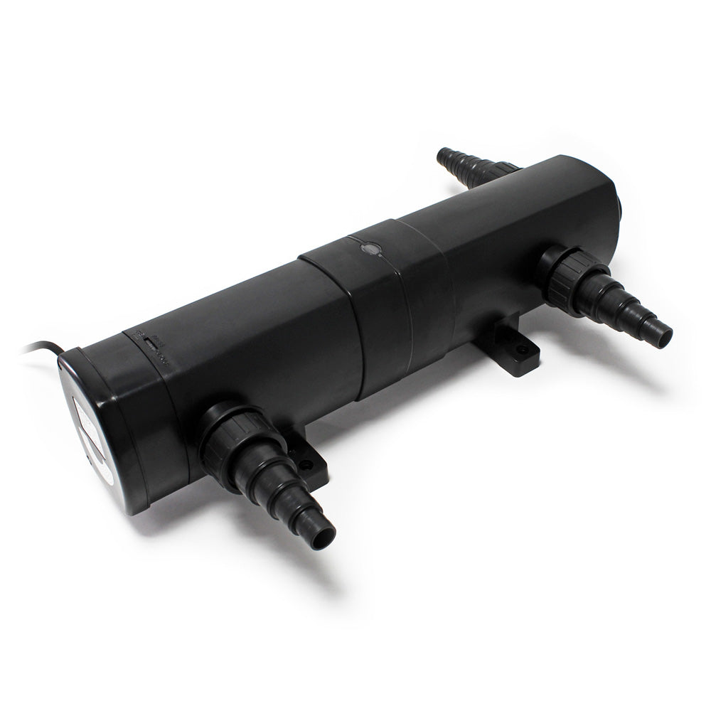 Set Filtro 60.000l Chiarificatore laghetto 36W Pompa NEO8000 70W Tubo 25m Pompa da fontana