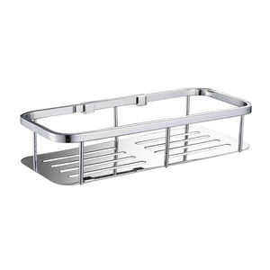 Mensola doccia rettangolare in inox