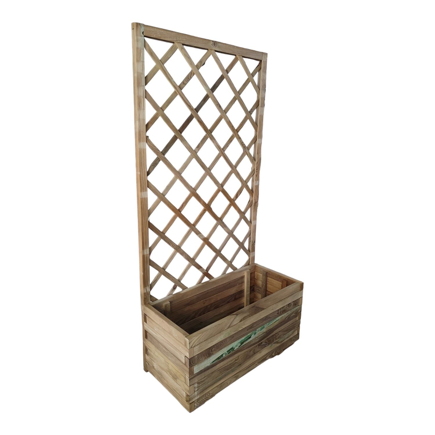 FIORIERA+GRIGLIATO LEGNO 90X40X180