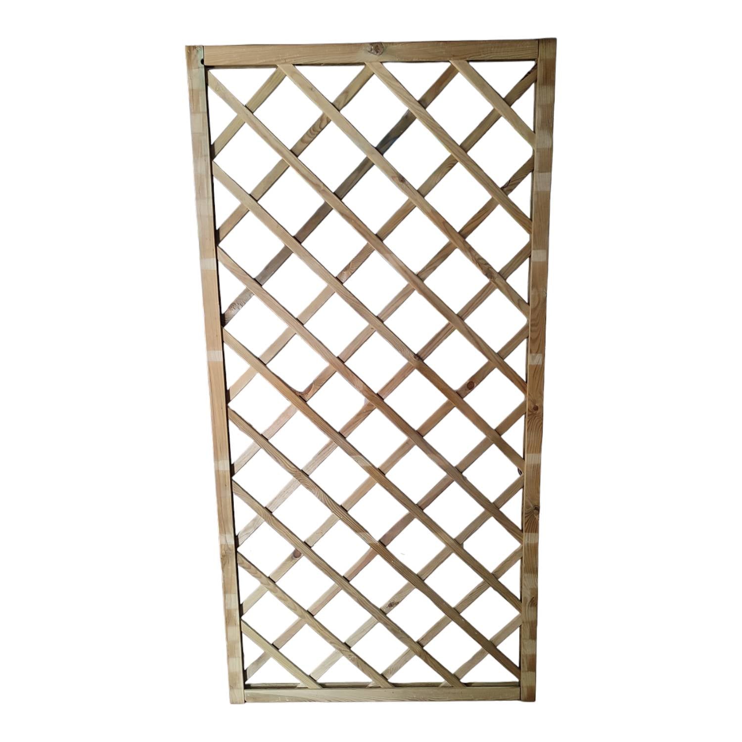 FIORIERA+GRIGLIATO LEGNO 90X40X180