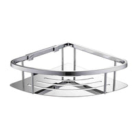 Mensola doccia angolare in inox