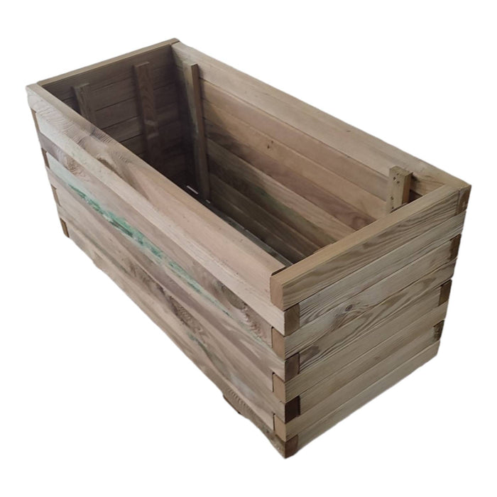 FIORIERA+GRIGLIATO LEGNO 90X40X180