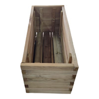 FIORIERA+GRIGLIATO LEGNO 90X40X180