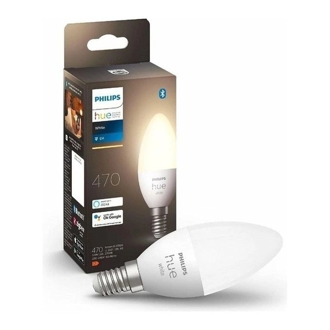 Philips Hue White Lampadina Smart E14 40W