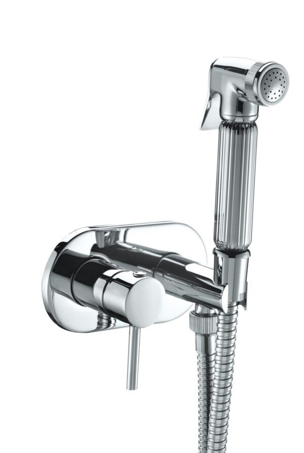 Kit igiene doccetta bidet idroscopino in ottone completo