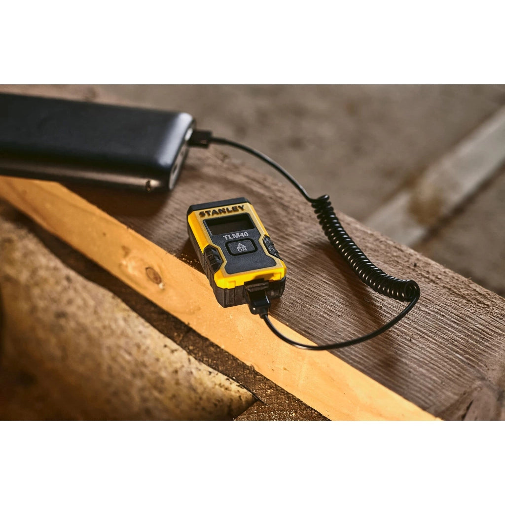 Misuratore Laser 12 m TLM40 Portata da 15 cm a 12 m Stanley