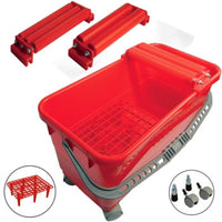 Vaschetta lavaggio piastrellista - kit 3 rulli (2 ruote 2 piedi)