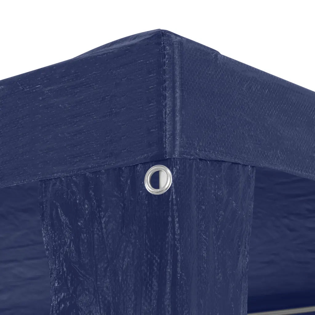 Gazebo da Esterno Tenda per Feste 3 x 3 Blu 90333