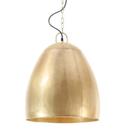 Lampada a Sospensione Industriale 25 W Ottone Rotonda 42 cm E27 320556