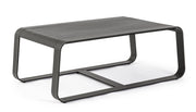 Tavolino da Esterno 105x62x38h cm in Alluminio Merrigan Antracite